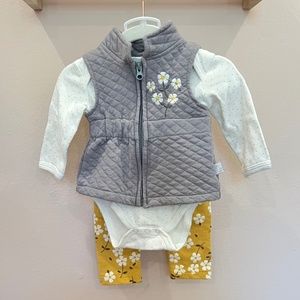 Baby girl 3 piece set (3-6months)